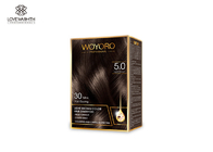 Fast Light Brown Hair Colour Shampoo , Sachets Mild Formula Hair Dye Shampoo
