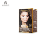 10 Botanical Ingredients Hair Dye Cream , Low Ammonia Intensive Color Cream