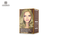 4 / 6 Burgundy Hair Color Cream , Long Lasting At Home Dye Kits No Bad Smell