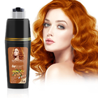 Ammonia Free Fast Golden Brown Hair Dye Shampoo