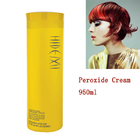 Low Ammonia 1000ml Hair Shining Color Peroxide Cream For Salon