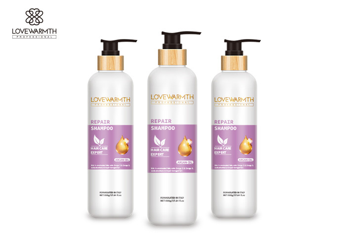 Customized Volume Argan Oil Shampoo , Easily Absorbed Hair Repair Shampoo