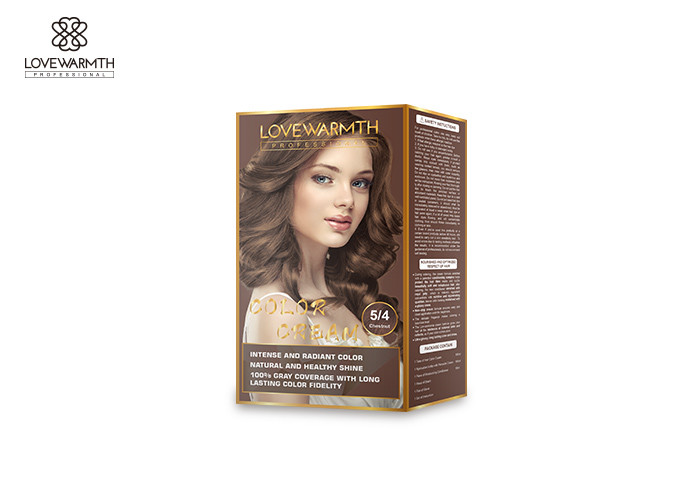 Natural Looking Hair Color Kit Two Easy Steps Colored For High End Customer