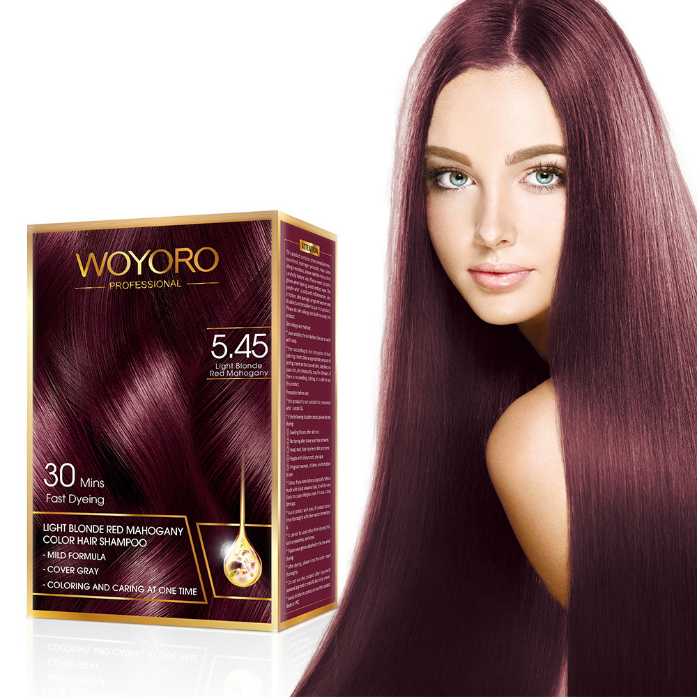 GMP 200ml Natural Color Shampoo For Covering White Hair
