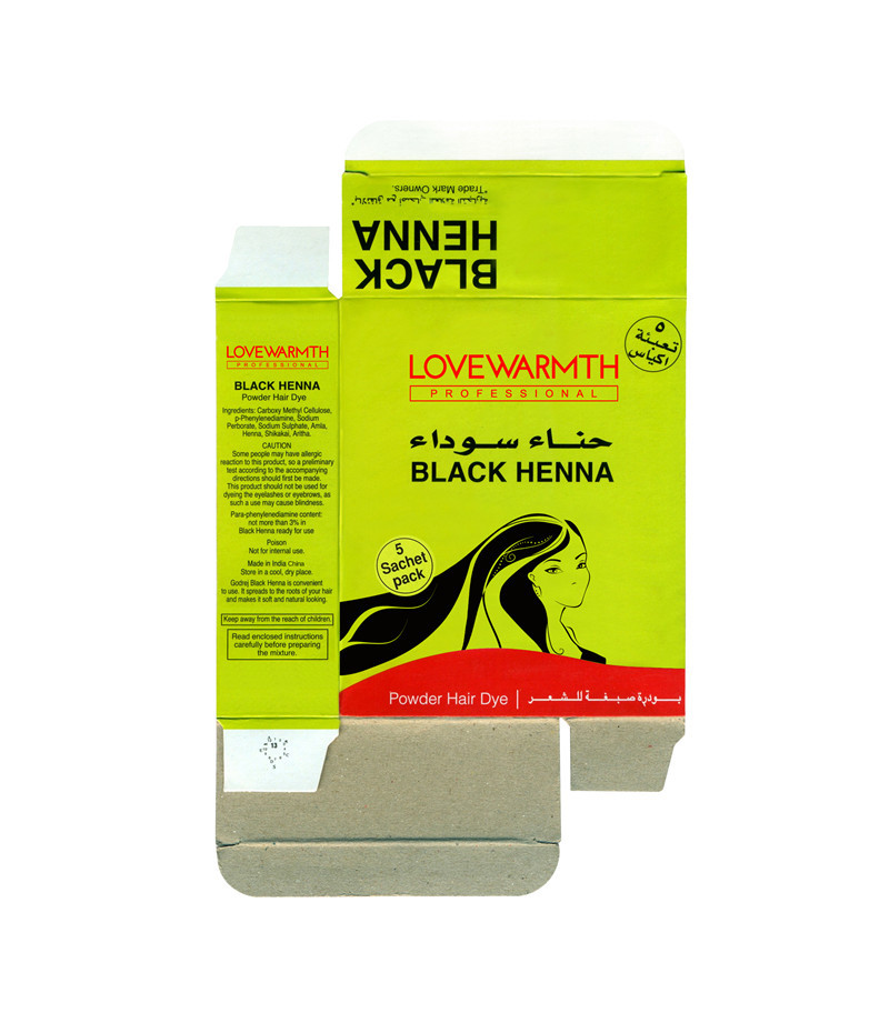 GMPC 5 Minutes Permanent Black Colour Henna Oil