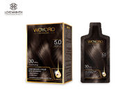 Fast Light Brown Hair Colour Shampoo , Sachets Mild Formula Hair Dye Shampoo