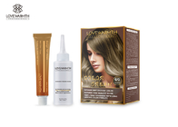 Bright Long Lasting Argan Oil Hair Color Permanent Color Cream Plant Extract Formula