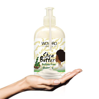 Shea Butter 500ML SLS Free Hair Shampoo Mild Without Stimulation