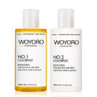 WOYORO Hair Colorplex NO.1 And NO.2 Set Recombination Of Protein Bonds For DYE PERM Bleach