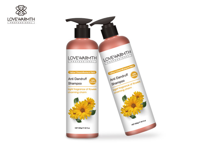 Anti Dandruff Shampoo And Conditioner 100% Nature Yellow Chrysanthemum Petal