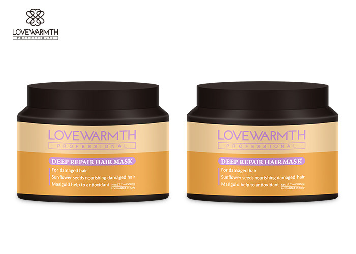 Sunflower Seeds Nourishing Hair Mask With Marigold Flower Fragrance Oem Size Sunflower Seeds Nourishing Hair Mask With Marigold Flower Fragrance Oem Size