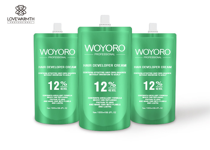 No Irritation Oxidant Cream Hair Developer , Hair Dye Cream Formula For Salon